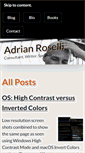 Mobile Screenshot of adrianroselli.com